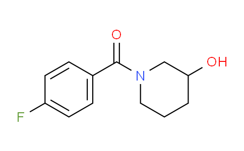 CAS No. 851883-00-6, (4-Fluorophenyl)(3-hydroxypiperidin-1-yl)methanone