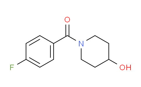 CAS No. 1082882-95-8, (4-Fluorophenyl)(4-hydroxypiperidin-1-yl)methanone