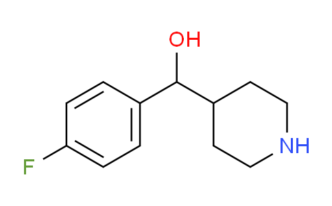 CAS No. 54924-33-3, (4-Fluorophenyl)(piperidin-4-yl)methanol