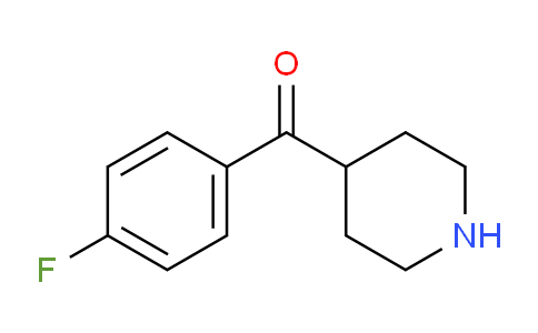 CAS No. 56346-57-7, (4-Fluorophenyl)(piperidin-4-yl)methanone