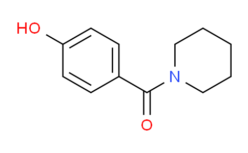 CAS No. 58547-68-5, (4-Hydroxyphenyl)(piperidin-1-yl)methanone