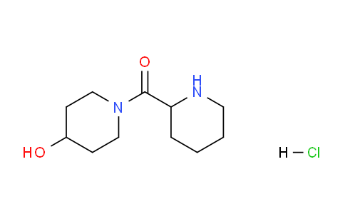CAS No. 1236256-83-9, (4-Hydroxypiperidin-1-yl)(piperidin-2-yl)methanone hydrochloride