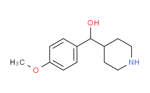 CAS No. 37581-37-6, (4-Methoxyphenyl)(piperidin-4-yl)methanol