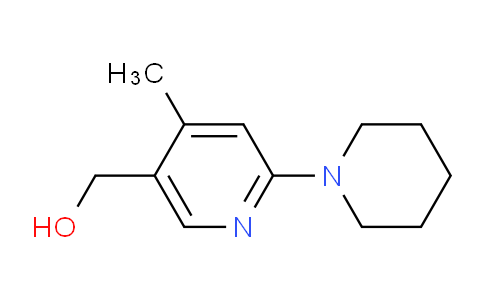 CAS No. 1355231-84-3, (4-Methyl-6-(piperidin-1-yl)pyridin-3-yl)methanol