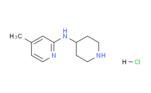 CAS No. 1185310-83-1, (4-Methyl-pyridin-2-yl)-piperidin-4-yl-amine hydrochloride