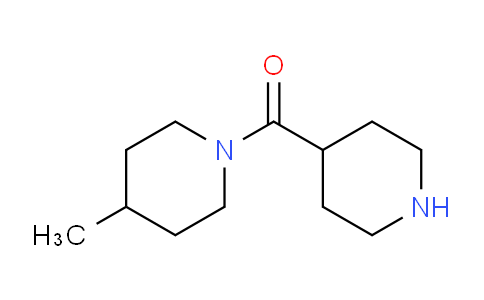 CAS No. 496057-63-7, (4-Methylpiperidin-1-yl)(piperidin-4-yl)methanone
