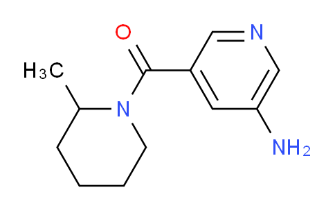 CAS No. 1706465-16-8, (5-Aminopyridin-3-yl)(2-methylpiperidin-1-yl)methanone