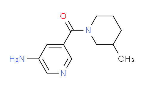 CAS No. 1706449-32-2, (5-Aminopyridin-3-yl)(3-methylpiperidin-1-yl)methanone