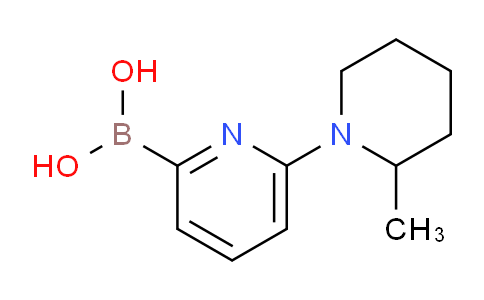 CAS No. 1309981-33-6, (6-(2-Methylpiperidin-1-yl)pyridin-2-yl)boronic acid
