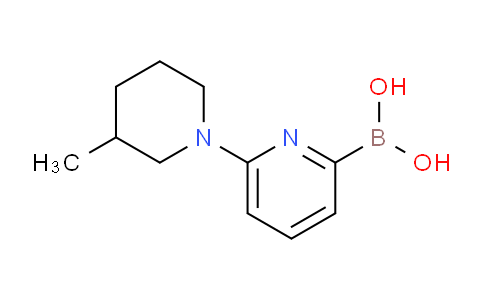 CAS No. 1310383-50-6, (6-(3-Methylpiperidin-1-yl)pyridin-2-yl)boronic acid