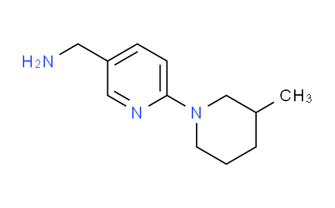 CAS No. 926196-84-1, (6-(3-Methylpiperidin-1-yl)pyridin-3-yl)methanamine