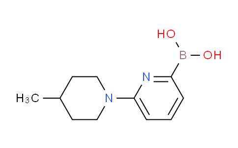 CAS No. 1310404-14-8, (6-(4-Methylpiperidin-1-yl)pyridin-2-yl)boronic acid