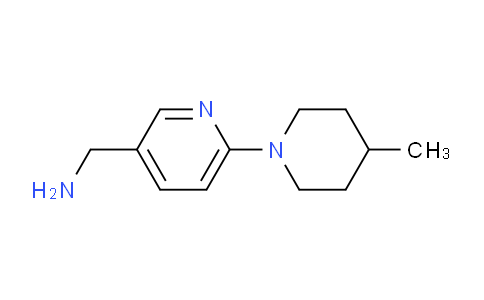 CAS No. 926266-32-2, (6-(4-Methylpiperidin-1-yl)pyridin-3-yl)methanamine