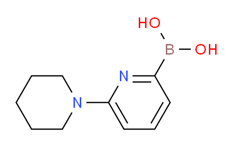 CAS No. 1315351-02-0, (6-(Piperidin-1-yl)pyridin-2-yl)boronic acid