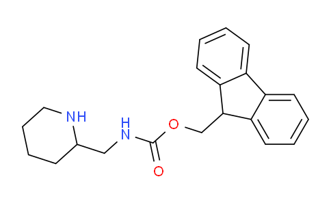 CAS No. 672310-15-5, (9H-Fluoren-9-yl)methyl (piperidin-2-ylmethyl)carbamate