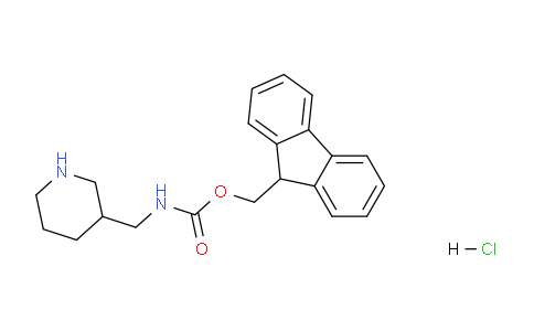 CAS No. 1159826-46-6, (9H-Fluoren-9-yl)methyl (piperidin-3-ylmethyl)carbamate hydrochloride