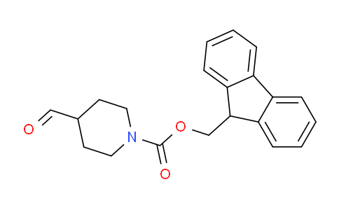 CAS No. 1097779-02-6, (9H-Fluoren-9-yl)methyl 4-formylpiperidine-1-carboxylate