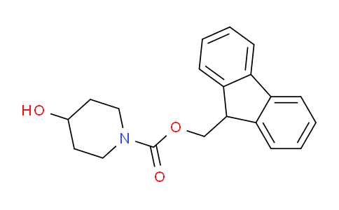 CAS No. 351184-42-4, (9H-Fluoren-9-yl)methyl 4-hydroxypiperidine-1-carboxylate