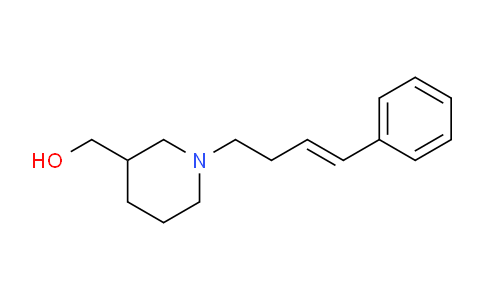CAS No. 1353990-88-1, (E)-(1-(4-Phenylbut-3-en-1-yl)piperidin-3-yl)methanol