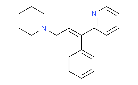 CAS No. 102163-94-0, (E)-2-(1-Phenyl-3-(piperidin-1-yl)prop-1-en-1-yl)pyridine