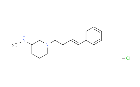 CAS No. 1353990-92-7, (E)-N-Methyl-1-(4-phenylbut-3-en-1-yl)piperidin-3-amine hydrochloride