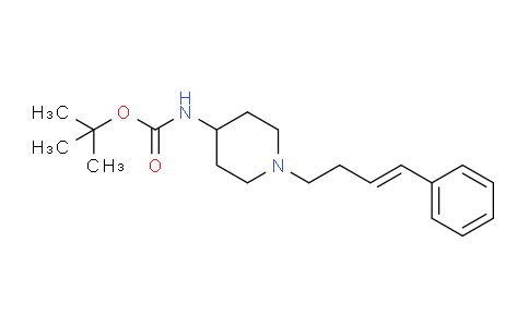 CAS No. 1353990-99-4, (E)-tert-Butyl (1-(4-phenylbut-3-en-1-yl)piperidin-4-yl)carbamate