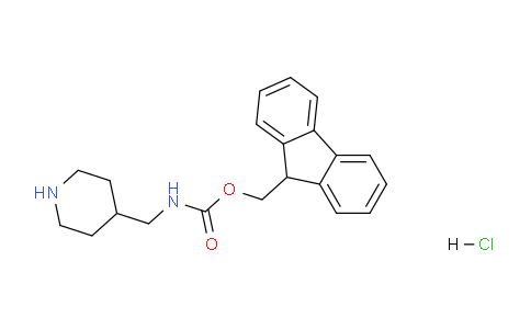CAS No. 1049729-27-2, (Fmoc-4-aminomethyl)-piperidine, HCl