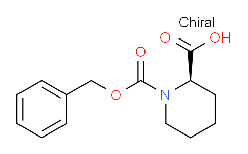 CAS No. 28697-09-8, (R)-1-((Benzyloxy)carbonyl)piperidine-2-carboxylic acid