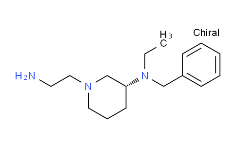 CAS No. 1354019-70-7, (R)-1-(2-Aminoethyl)-N-benzyl-N-ethylpiperidin-3-amine