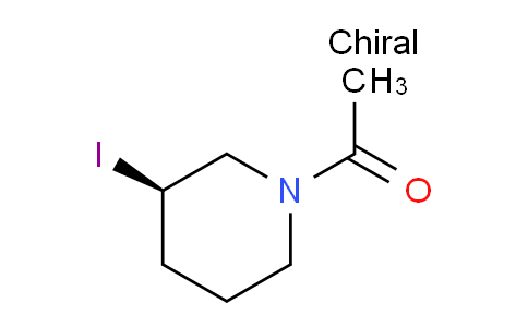 CAS No. 1353994-67-8, (R)-1-(3-Iodopiperidin-1-yl)ethanone