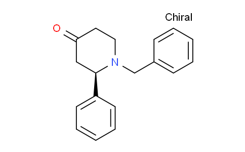 CAS No. 141120-58-3, (R)-1-Benzyl-2-phenylpiperidin-4-one