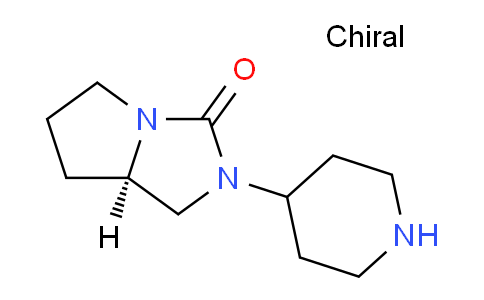 CAS No. 1224698-12-7, (R)-2-(Piperidin-4-yl)tetrahydro-1H-pyrrolo[1,2-c]imidazol-3(2H)-one