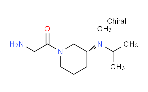 CAS No. 1354009-22-5, (R)-2-Amino-1-(3-(isopropyl(methyl)amino)piperidin-1-yl)ethanone