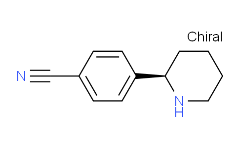 CAS No. 1213483-76-1, (R)-4-(Piperidin-2-yl)benzonitrile