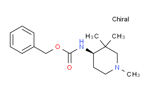 CAS No. 1956437-26-5, (R)-Benzyl (1,3,3-trimethylpiperidin-4-yl)carbamate