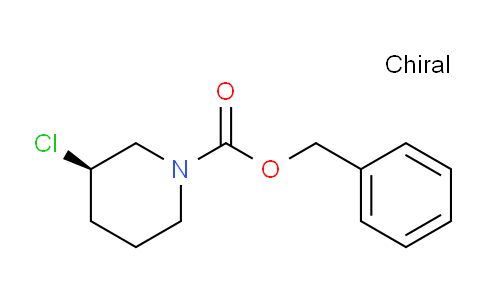 CAS No. 1353996-60-7, (R)-Benzyl 3-chloropiperidine-1-carboxylate