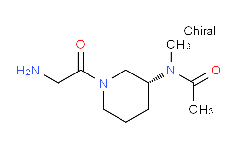 CAS No. 1353994-08-7, (R)-N-(1-(2-Aminoacetyl)piperidin-3-yl)-N-methylacetamide