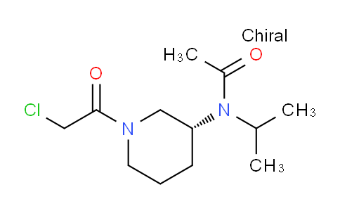 CAS No. 1354001-49-2, (R)-N-(1-(2-Chloroacetyl)piperidin-3-yl)-N-isopropylacetamide