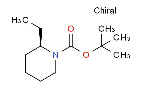 CAS No. 664364-76-5, (R)-tert-Butyl 2-ethylpiperidine-1-carboxylate