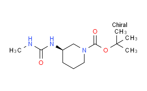 CAS No. 1349699-62-2, (R)-tert-Butyl 3-(3-methylureido)piperidine-1-carboxylate