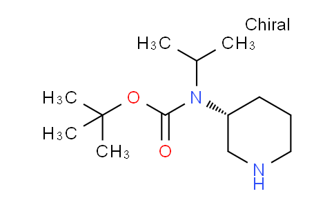 CAS No. 1354019-35-4, (R)-tert-Butyl isopropyl(piperidin-3-yl)carbamate
