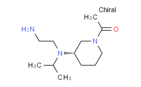 CAS No. 1354008-40-4, (S)-1-(3-((2-Aminoethyl)(isopropyl)amino)piperidin-1-yl)ethanone