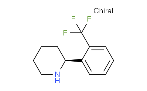 CAS No. 1228570-37-3, (S)-2-(2-(Trifluoromethyl)phenyl)piperidine