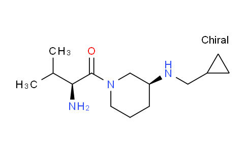 CAS No. 1401666-93-0, (S)-2-Amino-1-((S)-3-((cyclopropylmethyl)amino)piperidin-1-yl)-3-methylbutan-1-one