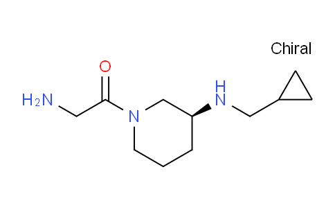CAS No. 1354007-42-3, (S)-2-Amino-1-(3-((cyclopropylmethyl)amino)piperidin-1-yl)ethanone