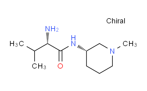 CAS No. 1401668-59-4, (S)-2-Amino-3-methyl-N-((S)-1-methylpiperidin-3-yl)butanamide