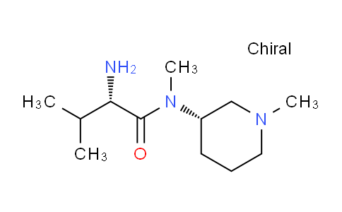 CAS No. 1401666-34-9, (S)-2-Amino-N,3-dimethyl-N-((S)-1-methylpiperidin-3-yl)butanamide