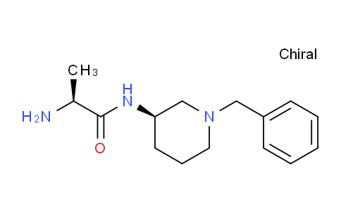 CAS No. 1401665-20-0, (S)-2-Amino-N-((R)-1-benzylpiperidin-3-yl)propanamide