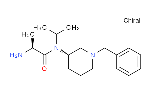 CAS No. 1401667-25-1, (S)-2-Amino-N-((S)-1-benzylpiperidin-3-yl)-N-isopropylpropanamide