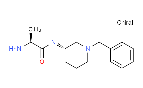 CAS No. 1401668-08-3, (S)-2-Amino-N-((S)-1-benzylpiperidin-3-yl)propanamide